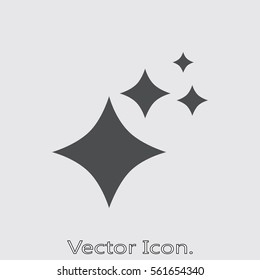 Shine. icon isolated sign symbol and flat style for app, web and digital design. Vector illustration.