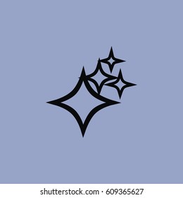 Shine. icon isolated sign symbol and flat style for app, web and digital design. Vector illustration.