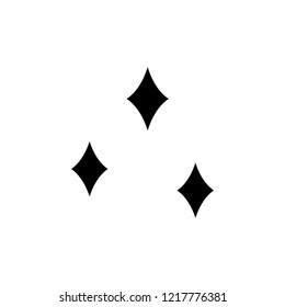 Shine icon. Simple glyph vector of web set for UI and UX, website or mobile application