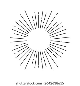 Shine icon vector. Radiance illustration sign. effulgence symbol. shining web icon. sparkle logo.