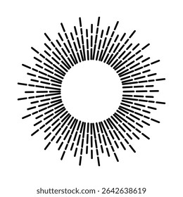 Shine icon vector. Radiance illustration sign. effulgence symbol. shining web icon. sparkle logo.
