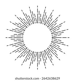 Shine icon vector. Radiance illustration sign. effulgence symbol. shining web icon. sparkle logo.