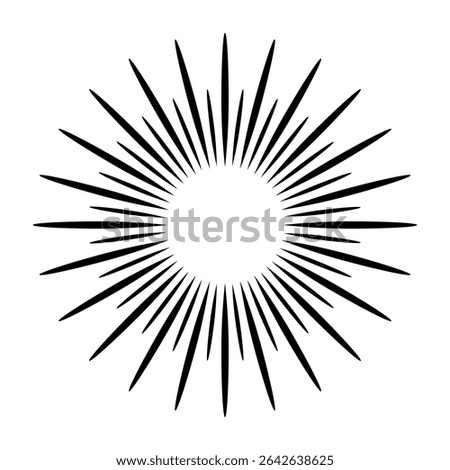 Shine icon vector. Radiance illustration sign. effulgence symbol. shining web icon. sparkle logo.