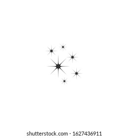 Shine Icon vector sign isolated for graphic and web design. Shine symbol template color editable on white background.