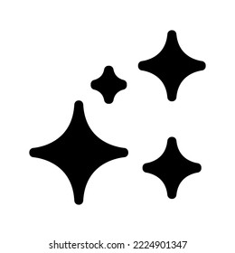 Shine Icon Vector Symbol Design Illustration