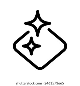 Shine Icon Vektorgrafik Symbol Design Illustration