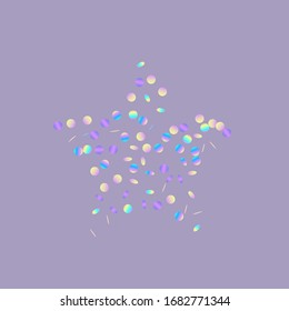  Shine Invitation. Dust Celebration Backdrop. Rainbow Celebrate Texture.