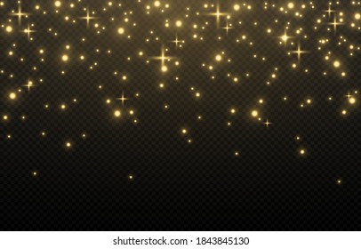 Brilla. Efecto luminoso, luz dorada. Luz del cielo, brillo dorado, destellos. Imagen de PNG. Antecedentes de Navidad, Navidad.