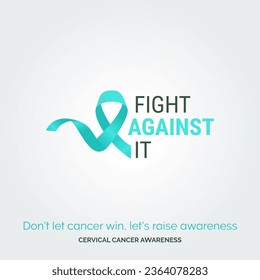 Shine a Light on Cervical Resilience in Vector Background Posters