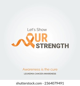Shine Light on Leukemia Resilience Vector Background Art