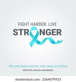 Shine Light on Prostate Resilience. Vector Background