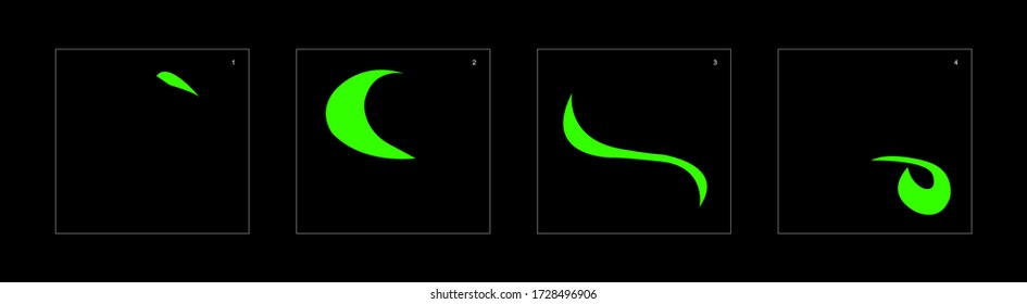 Shine liquid effect. Liquid explosion animation effect. Animation Sprite sheet for games, cartoon or animation. vector style animation effect 1461.