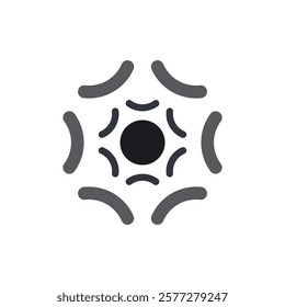 Shine Logo Vector Icon Template Illustration