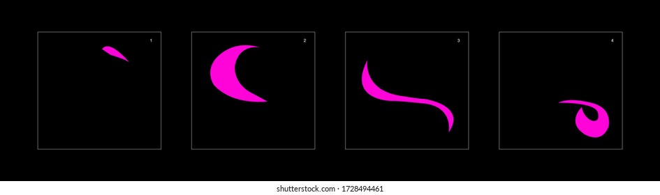 Shine poison explosion effect. Poison explosion animation effect. Animation Sprite sheet for games, cartoon or animation. vector style animation effect 1462.