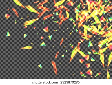 Shine Spark Background Transparent Vector. Bokeh Pattern Texture. Glow Glimmer Template. Blur Lens. Spot Reflex Design.