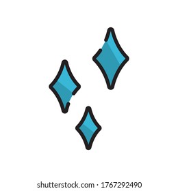 Shine And Sparkle Icon Design Vector Template Illustration 