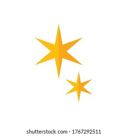 Shine And Sparkle Icon Design Vector Template Illustration 