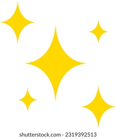 Shine Sparkles Emoji symbol transprent sticker svg