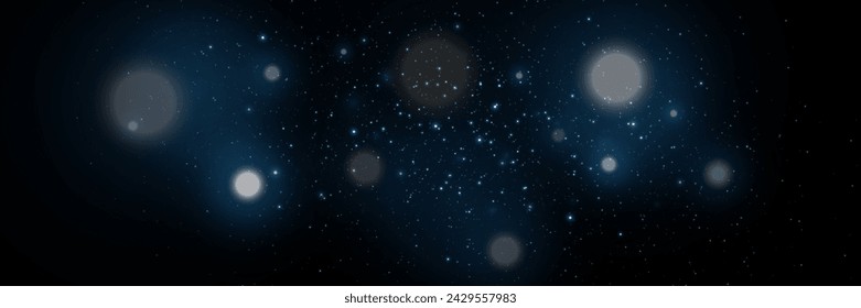 Der Glanz funkelnder Staubpartikel. Eine Blendung von Licht und Sternen.