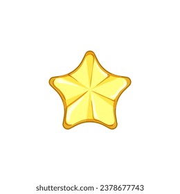 shine star cartoon. sparkle light, galaxy bright, graphic silhouette shine star sign. isolated symbol vector illustration