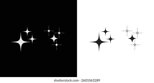 Shine star icon. flash, shine sparkle icon, glare, blinking star. glowing light effect, twinkle templates stars and bursts, shiny flash. star sparkle shapes.			