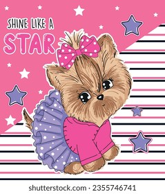 SHINE STAR LIKE PET CUTE GIRL 