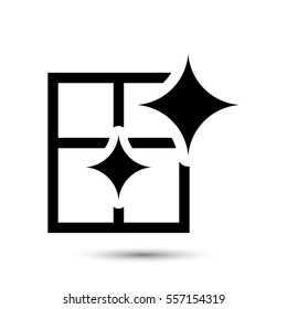 Shine vector icon