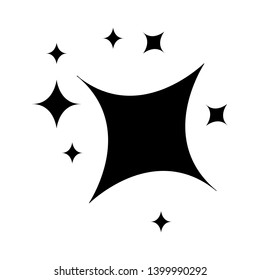 Shine vector  icon, Clean star illustration sign or symbol.