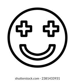 shine vector icon on white background