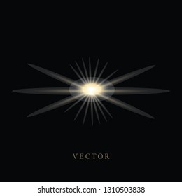 Shine Vector Template Design Illustration
