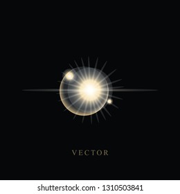 Shine Vector Template Design Illustration