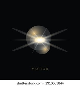 Shine Vector Template Design Illustration
