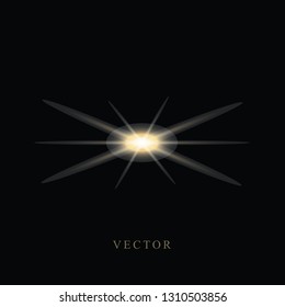 Shine Vector Template Design Illustration