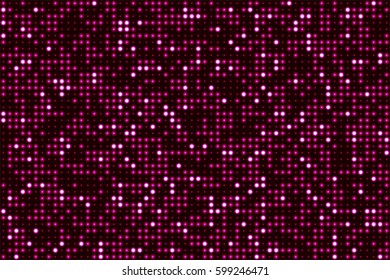 Shining abstract digital background with circles. High-tech modern card, banner, flyer. Vector illustration