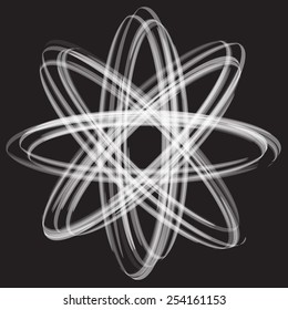 Shining atom vector