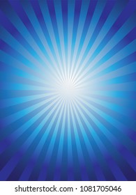 the shining blue sun ray background
