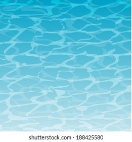 Shining blue water background