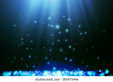 Shining blur bokeh background for your design. Vector illustration