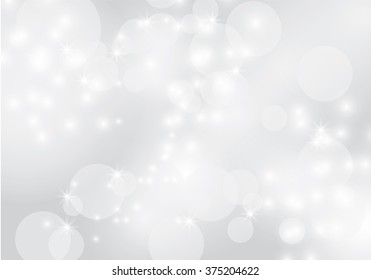 Shining Blur Christmas Backdrop. Vector illustration