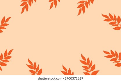 glänzende Grenze des Herbstes Saison Hintergrund