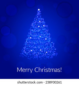 Shining Christmas tree