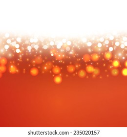 Shining colorful bokeh background. Vector illustration 