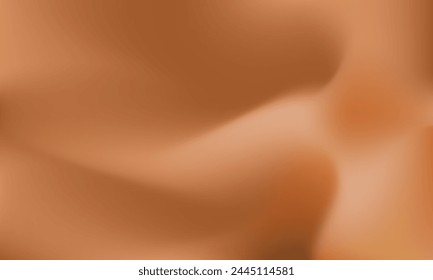 Shining and cool brown color gradient wavy background texture. Modern vivid and dynamic abstract  design illustration for artwork, wallpaper, template, banner, poster, cover, decoration, digital