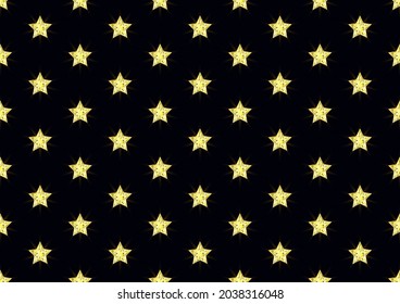 Shining crystal stars background. Vector illustration.