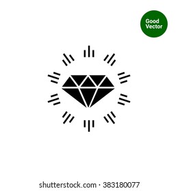 Shining diamond