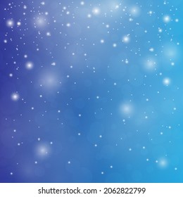 shining effect, abstract background for new year, winter, christmas. snow and snowflakes. Eps 10