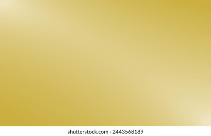 Shining and elegant gold color gradient background texture. Modern vivid and dynamic abstract design illustration for idea, wallpaper, template, banner, poster, cover, decoration, digital, backdrop