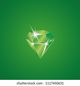 shining emerald icon