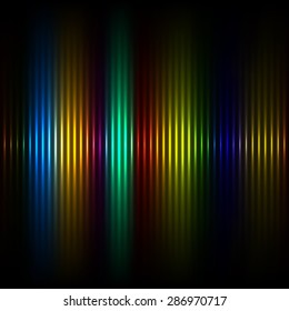 shining equalizer techno abstract background