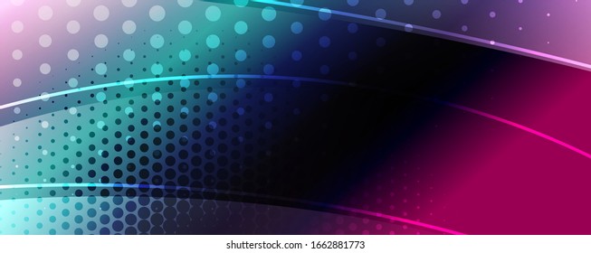 Shining glass abstract wave background. Dynamic motion line effect. Vector Illustration For Wallpaper, Banner, Background, Card, Book Illustration, landing page